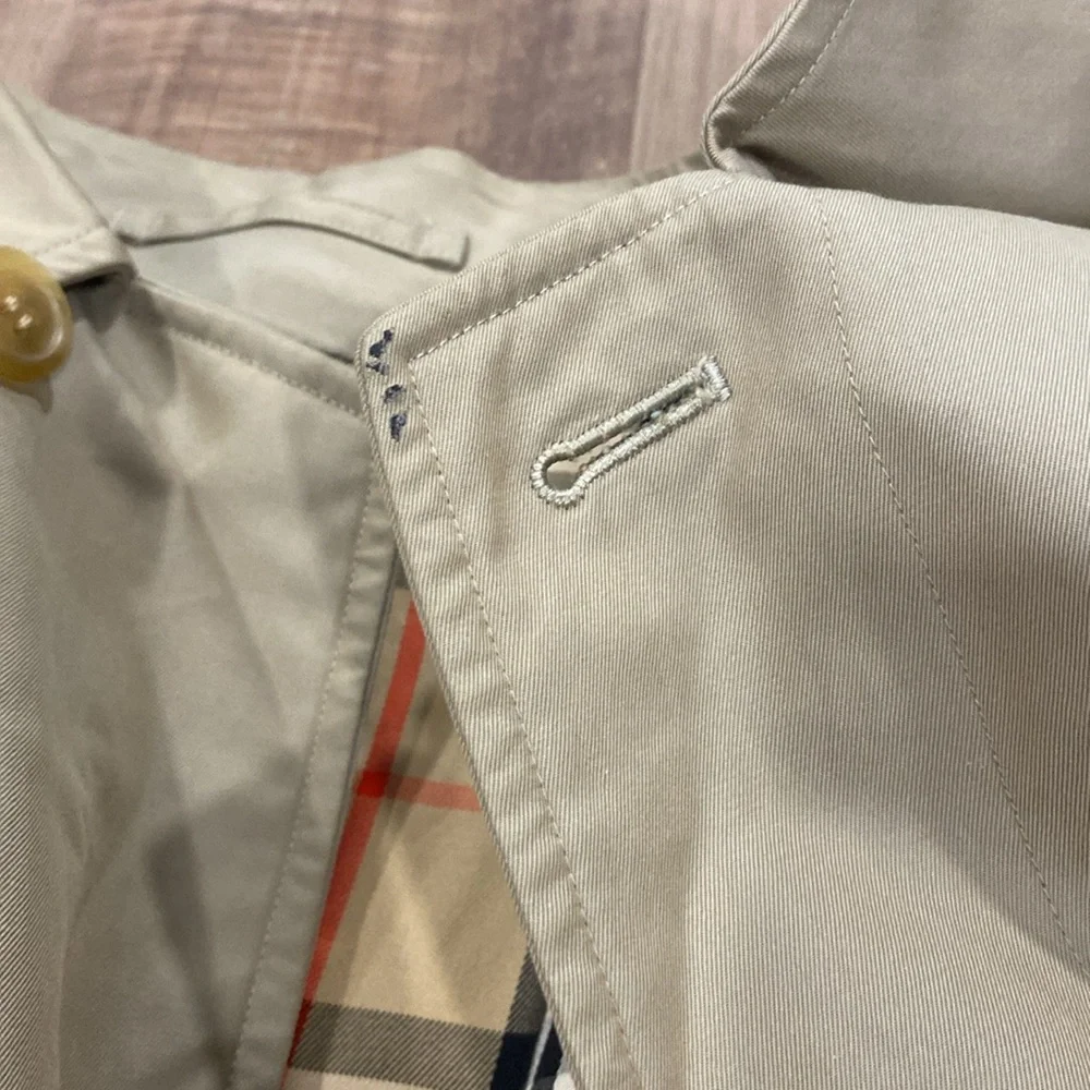 Authentic Mens Burberry’s  car coat - Picture 5 of 6